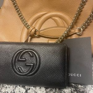 Gucci Soho Brown Chain Tote